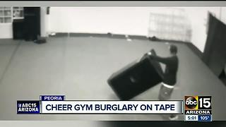 Man steals from cheerleading studio