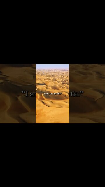 When Accused of Something Concerning the Faith…