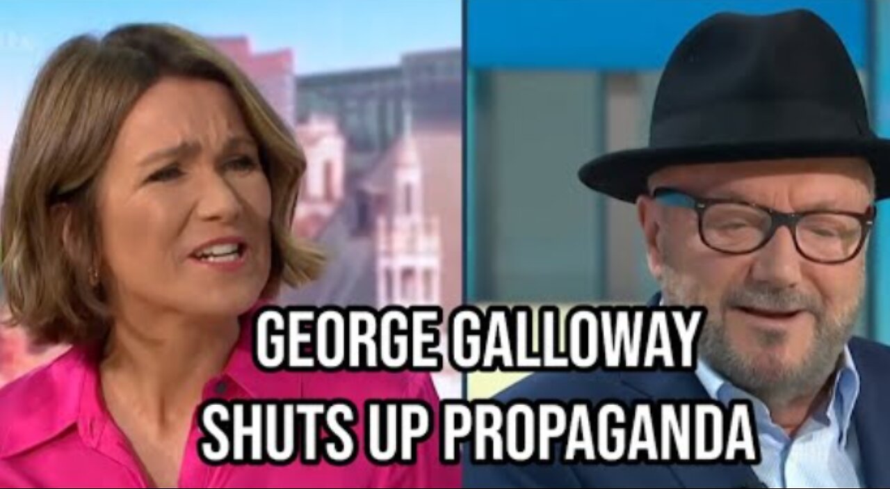 George Galloway's questionable ITV interview by Susanna Reid, Richard Madeley | Janta Ka Reporter