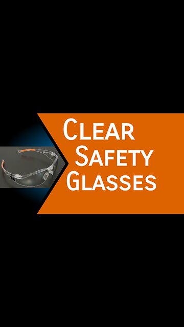 Black & Decker BD250 Clear Safety Glasses #safetyglasses #blackanddecker #safety #youtubeshorts
