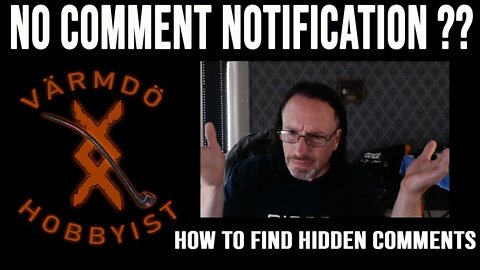 Not getting notified on video comments?