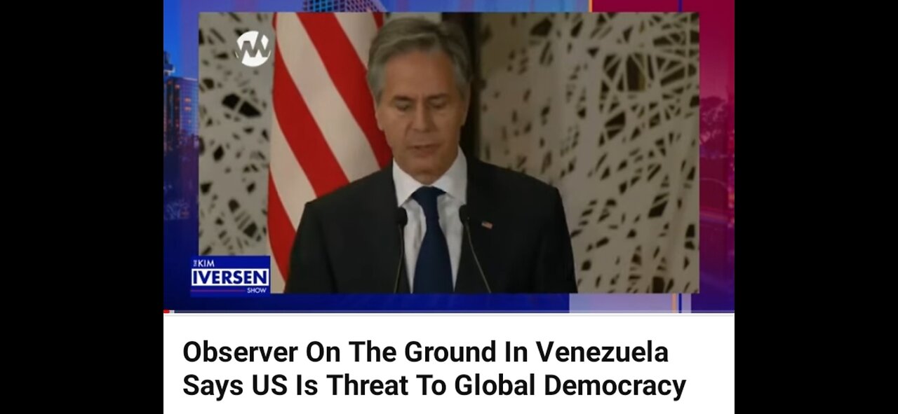 U.S.A A WORLD THREAT TO DEMOCRACY