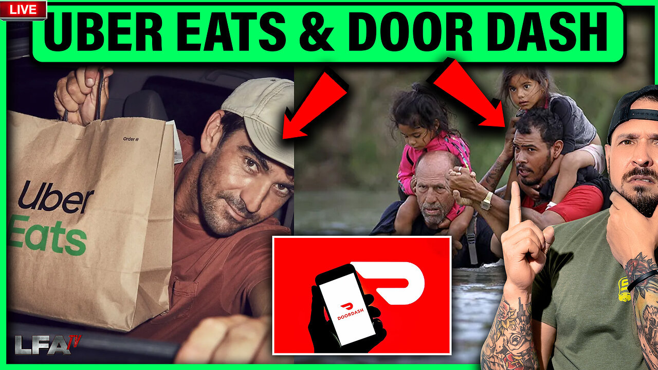 UBER EATS AND DOOR DASH COULD BE FUNDING TERRORISTS WITH JOBS IN AMERICA | MATTA OF FACT 5.15.24 2pm EST