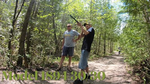 30/30 and 308 first time shooting a rifle