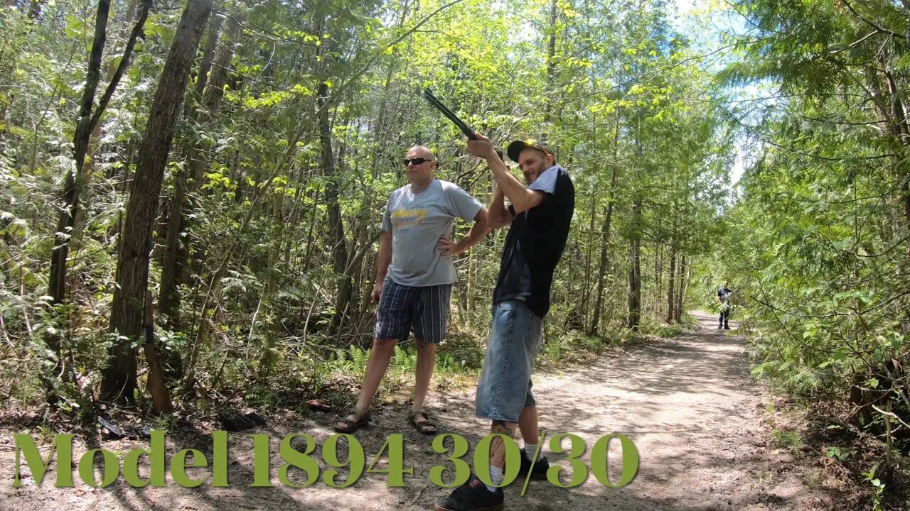 30/30 and 308 first time shooting a rifle