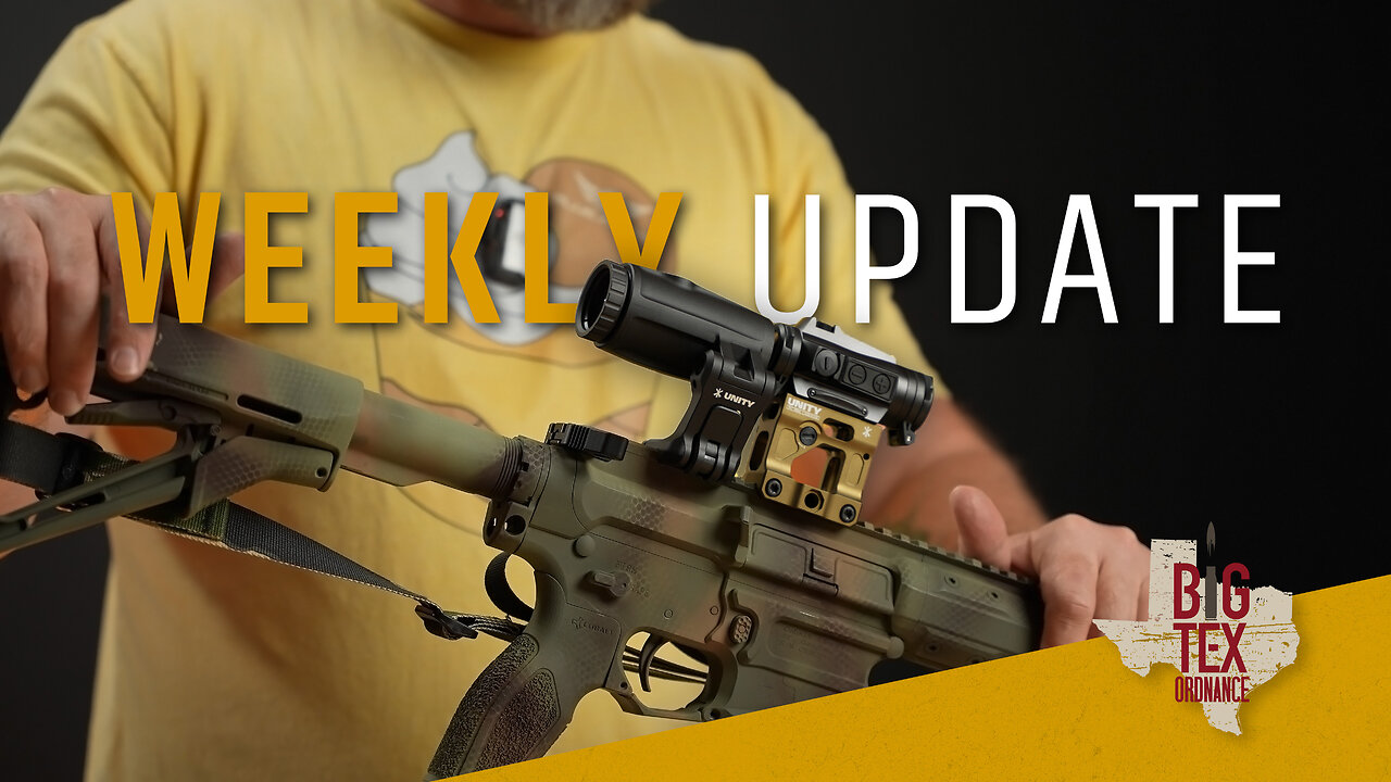 BTO Weekly Update #60 (UNITY 4X, Holosun 515GM, Duramag FDE mags, HUXWRX Flow 556K)