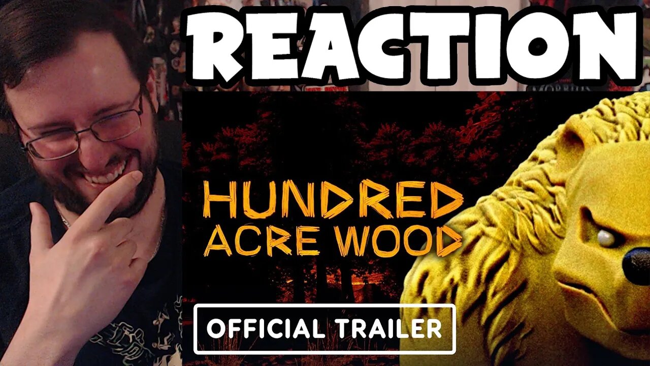 Gor's "Hundred Acre Wood" Official Trailer REACTION (Another Winnie The Pooh Horror Thing)