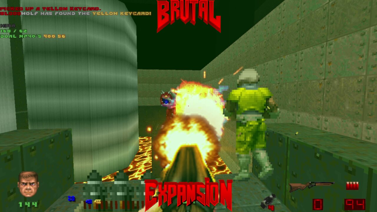 Brutal Doom v21.13.2 | TNT Map 06 | Online Co-op