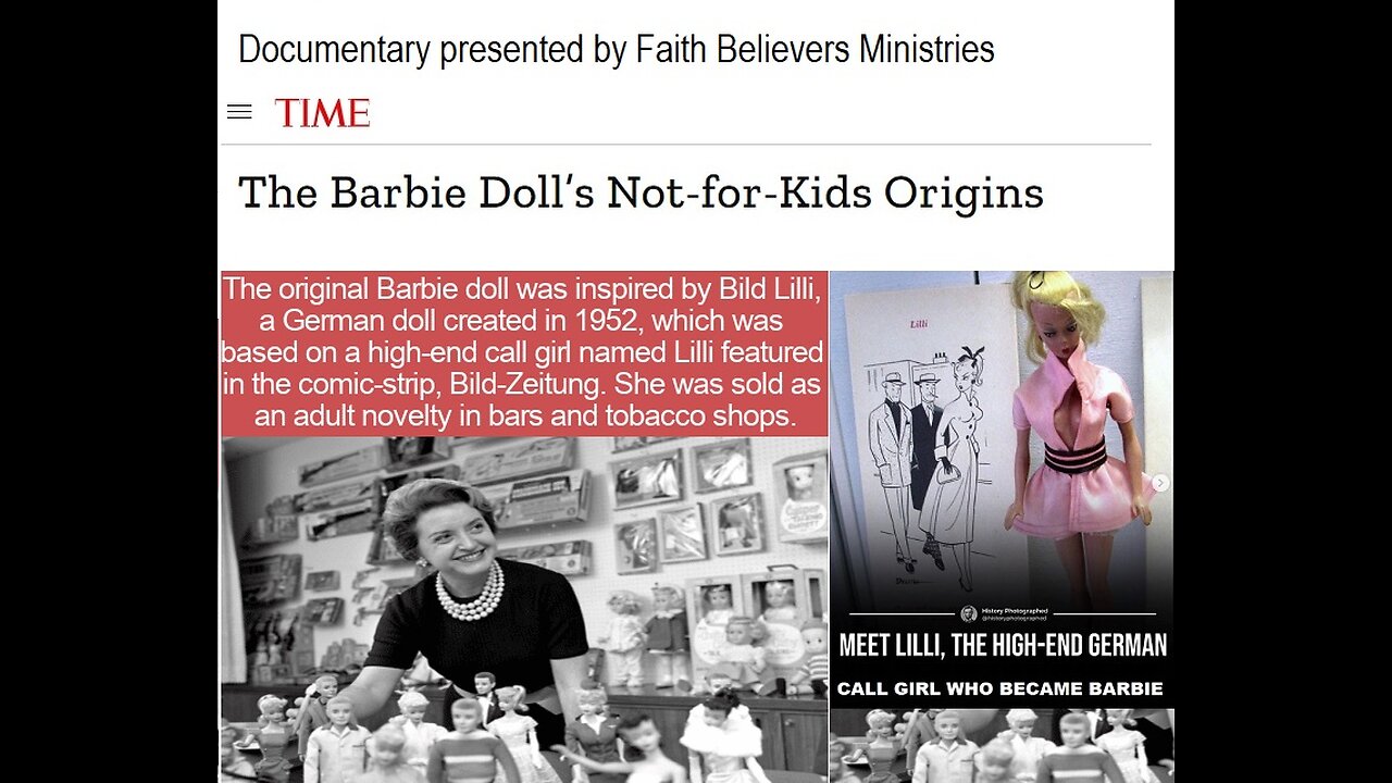 DOCUMENTARY: THE BARBIE DOLL'S NOT-FOR-KIDS ORIGIN