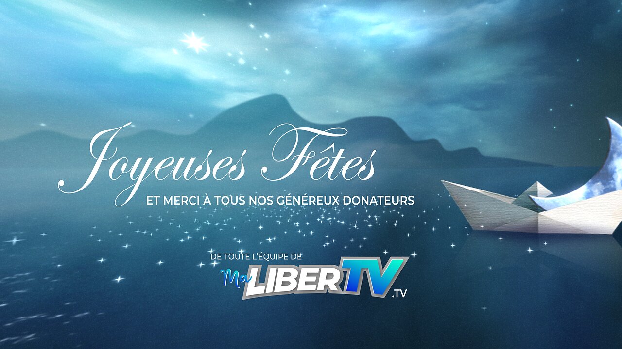 Joyeuses fêtes de l'équipe de Ma LiberTV