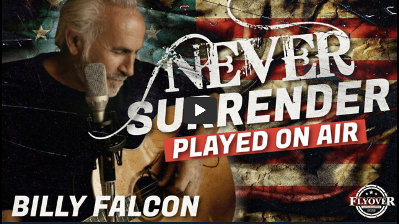 "NEVER SURRENDER" (Live Acoustic) - BILLY FALCON