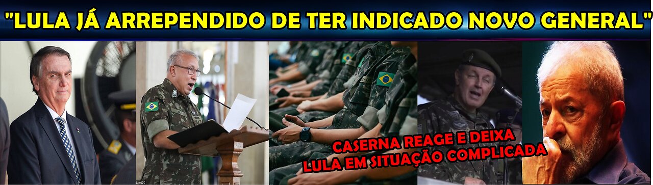 URGENTE NOVO GENERAL DE LULA É ALVO DE “AÇÃO POR VÁRIOS MILITARES” CLIMA CADA VEZ MAIS TENSO NA FFAA