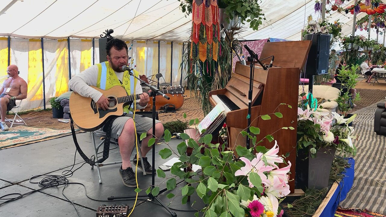 I AM always there Original song at Glastonbury festival