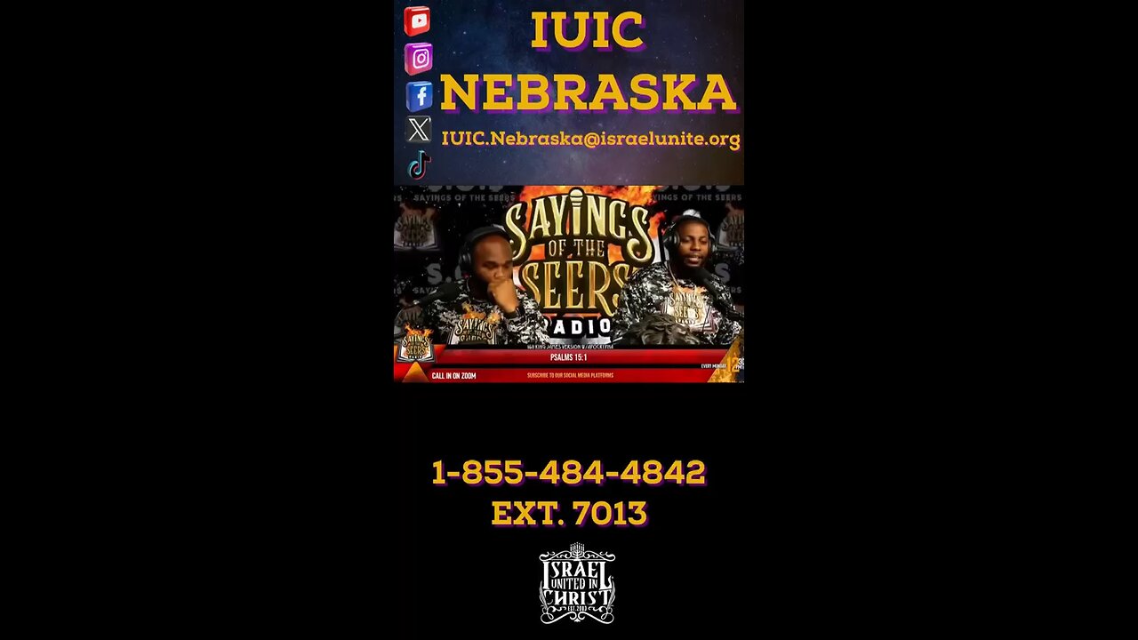 #IUIC #israelunitedinchrist #nathanyel7 #IUICNE #nebraska #Slavery #Prophecy #BHM365 #Blackhistory