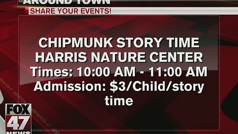Harris Nature Center holds Chipmunk Story Time