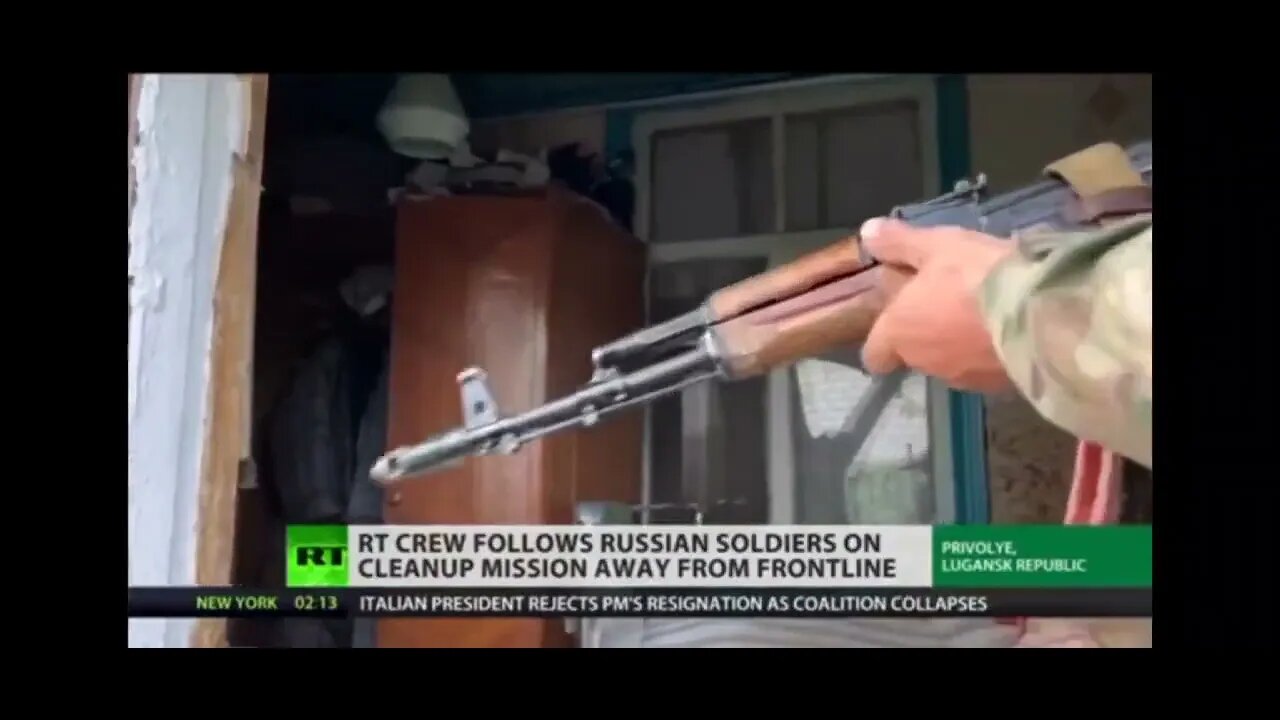RT reported from the front lines of Donbass