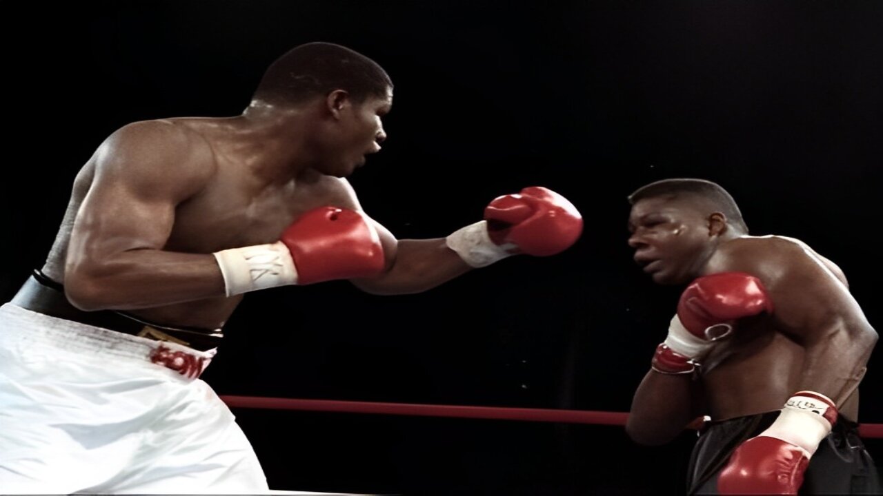 Riddick Bowe vs Tyrell Biggs