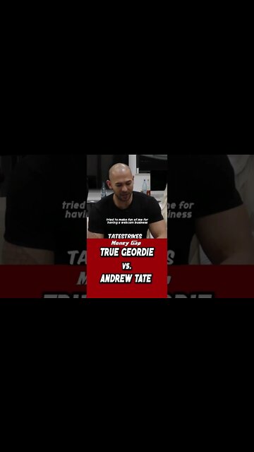 TRUE GEORDIE ROASTED BY ANDREW TATE