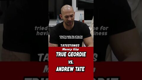 TRUE GEORDIE ROASTED BY ANDREW TATE