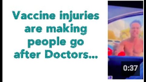 Vaccine injuries are making people go after Doctors...