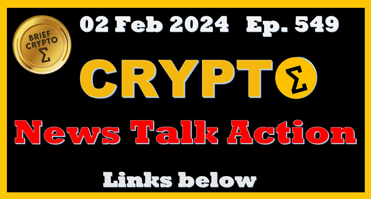 Brief #CRYPTO #Bitcoin #BTC #ETH #LINK #PYTH - News Talk and Action