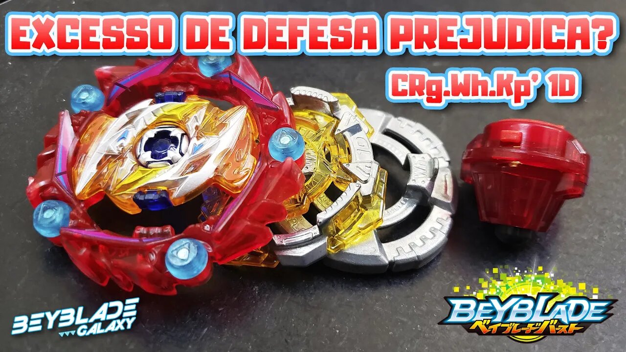 Testando 008 - CURSE RAGNARUK .Wh.Kp' 1D contra três combos - Beyblade Burst ベイブレードバースト