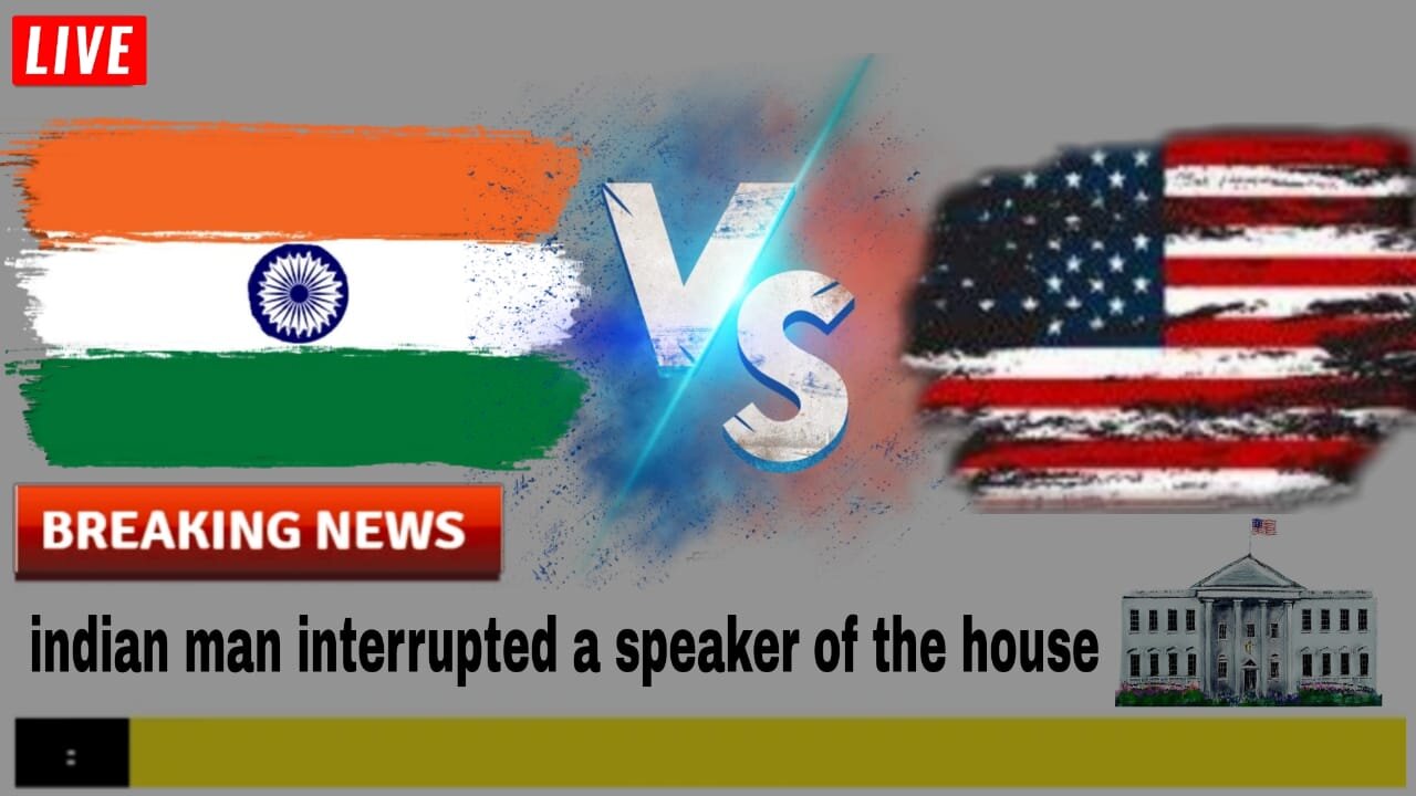 An Indian man interrupted the US speaker with a fierce speech😱😱