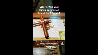 Punch Royal Coronation Grand Cru 5 1/4x44 #Short #Shorts #CigarOfTheDay #Cigars