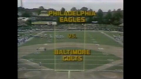 1978-10-01 Philadelphia Eagles vs Baltimore Colts