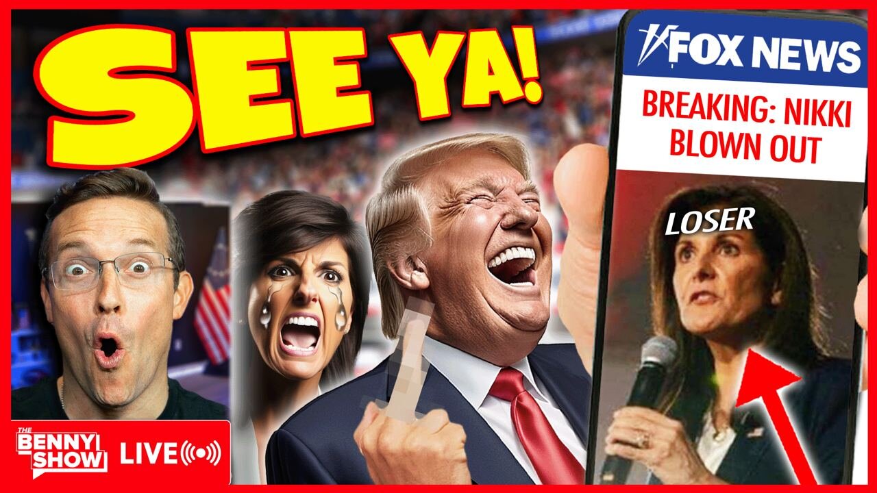 SALT EXPLOSION: Nikki DROPS OUT of 2024 Race LIVE Right NOW | Trump DOMINATES Super Tuesday-ITS OVER