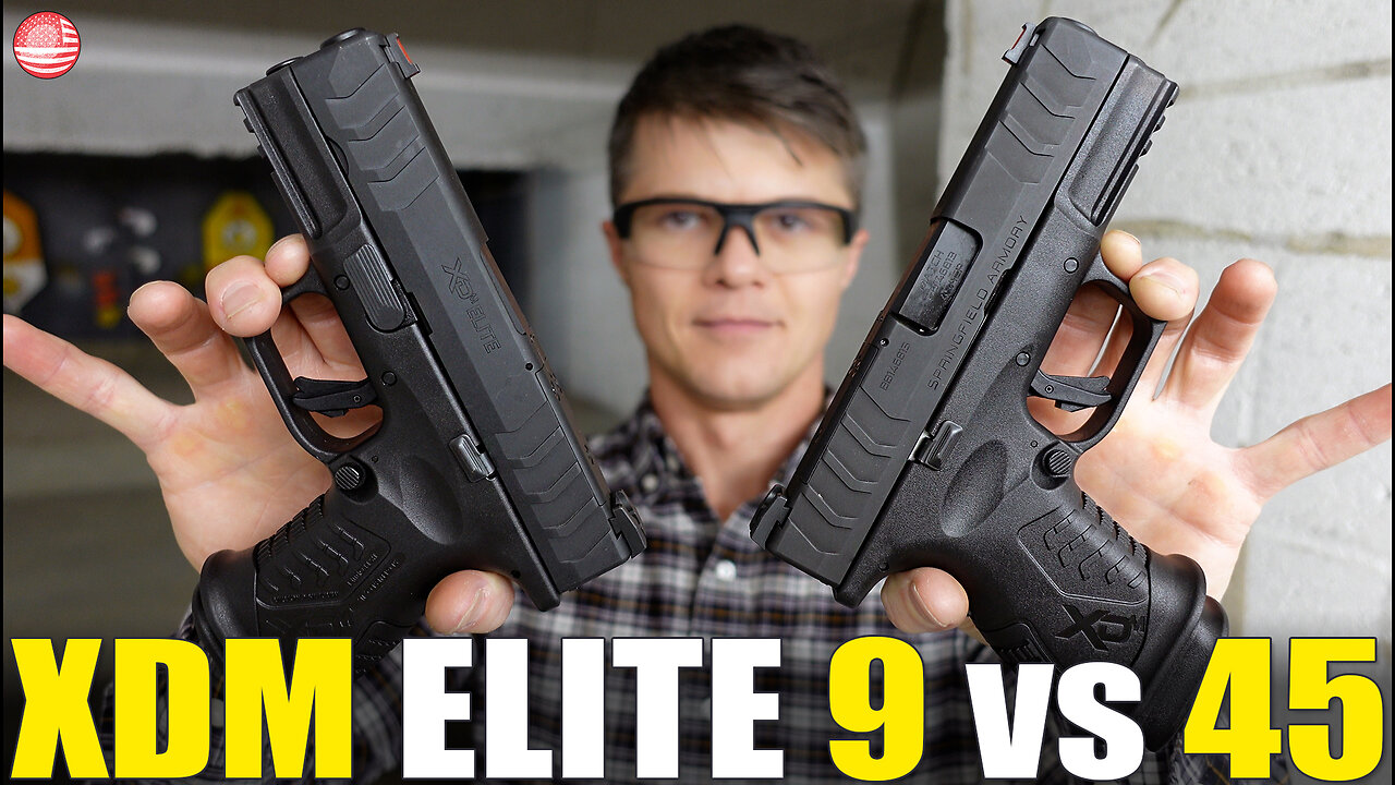 Springfield XDM Elite Compact 45 ACP vs 9mm (More Rounds or More Power?)