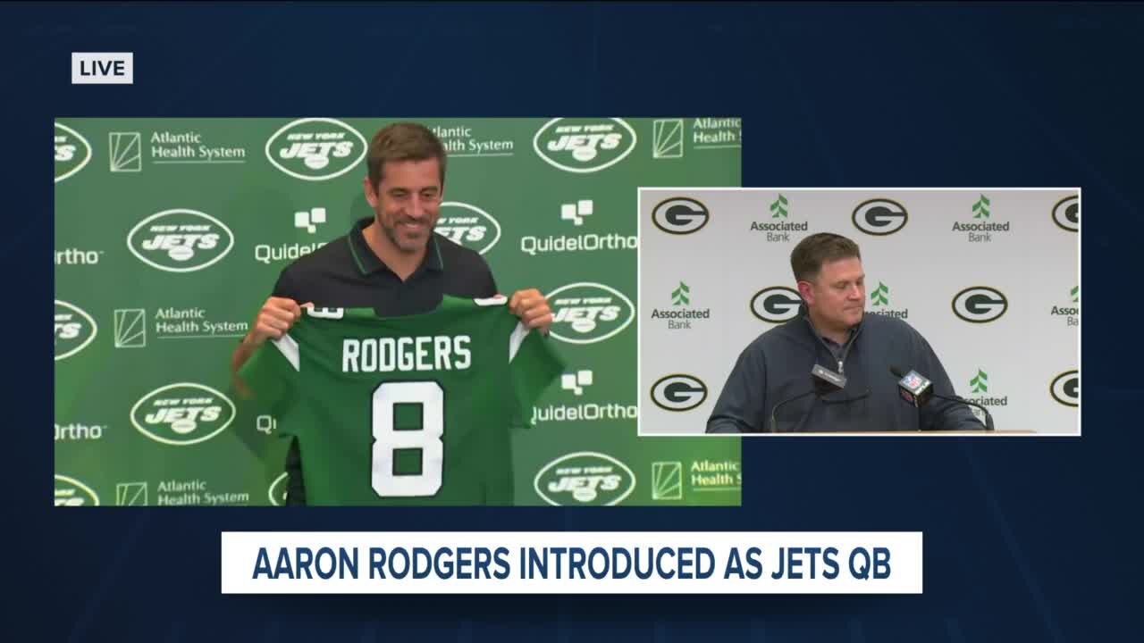 Live conference: Packers trade Rogers to Jets