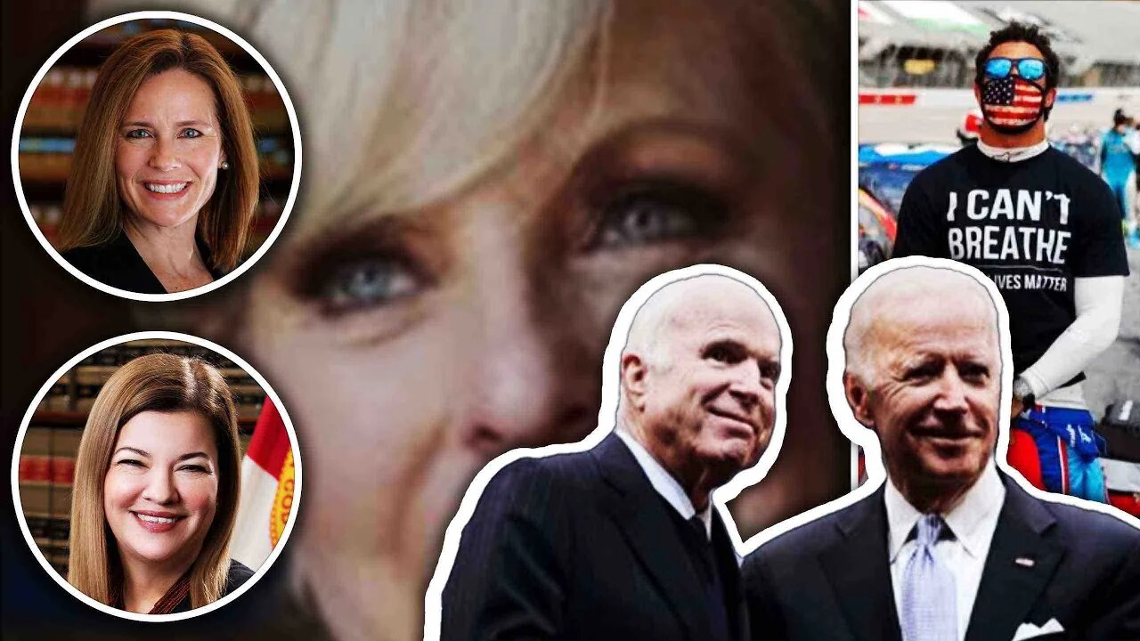 NEWS: Female Justice? Louisville Riot? Bubba Wallace; McCain for Biden 9/23/20