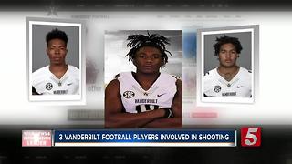 Vanderbilt Football Players Injured In Target Shooting