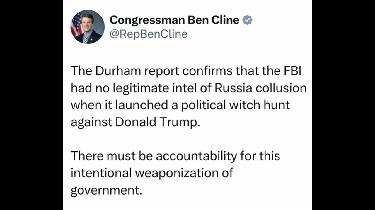 JUST IN: DeSantis Blasts FBI Over Russia 'Collusion Hoax' After Durham Report Released 5-16-23 Forbe