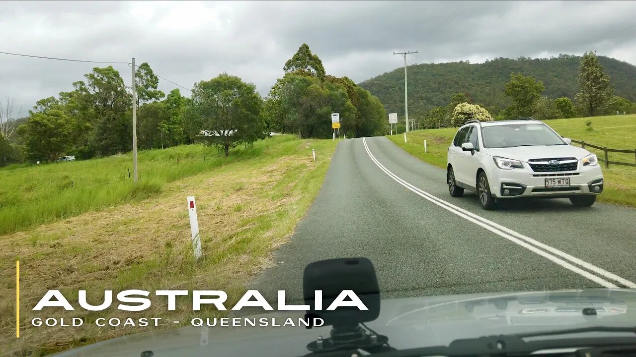 Driving in Gold Coast Hinterland - Queensland || Australia