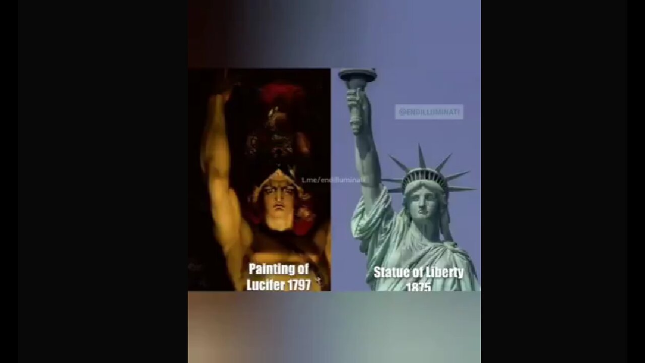 THE STATUE OF LIBERTY IS A SYMBOL OF LUCIFER