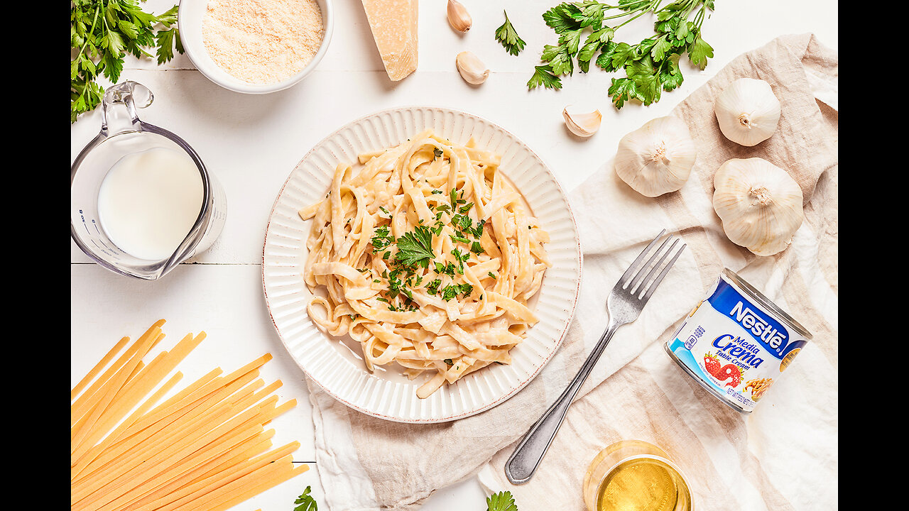 Creamy Indulgence: Crafting the Perfect Alfredo Pasta🍝🤤