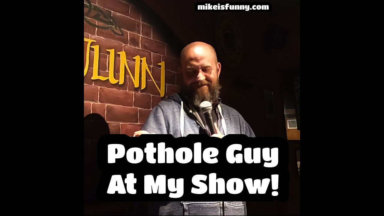 Making Fun Of Pothole Guys In Front Of A Pothole Guy! (Stand-Up Comedy)