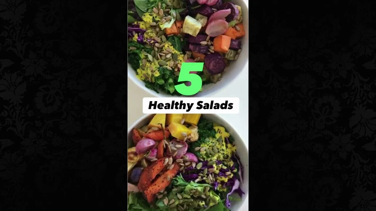 Top 5 Healthy Salads lifestyle 2022 For Beginners #Short