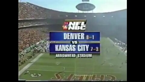 1997-11-16 Denver Broncos vs Kansas City Chiefs