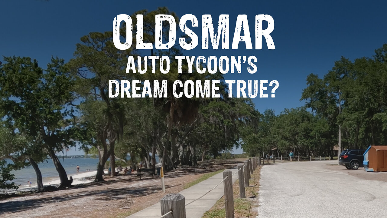 Riding my Honda Navi through a UNIQUE SMALL TOWN founded by an AUTOMOTIVE GENIUS | OLDSMAR