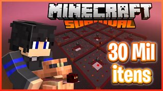 Mega Farm de Anfibrilho - Minecraft Survival 24