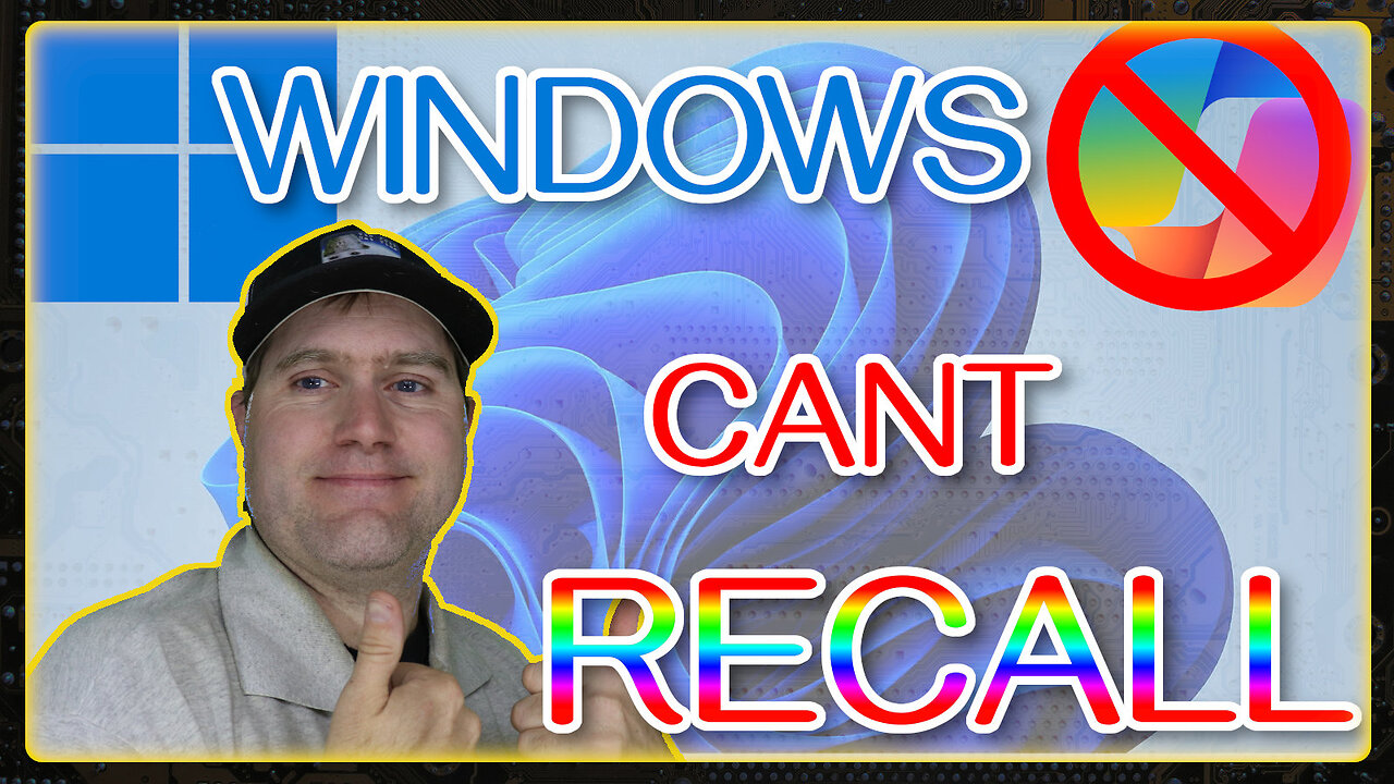 Windows CANT Recall