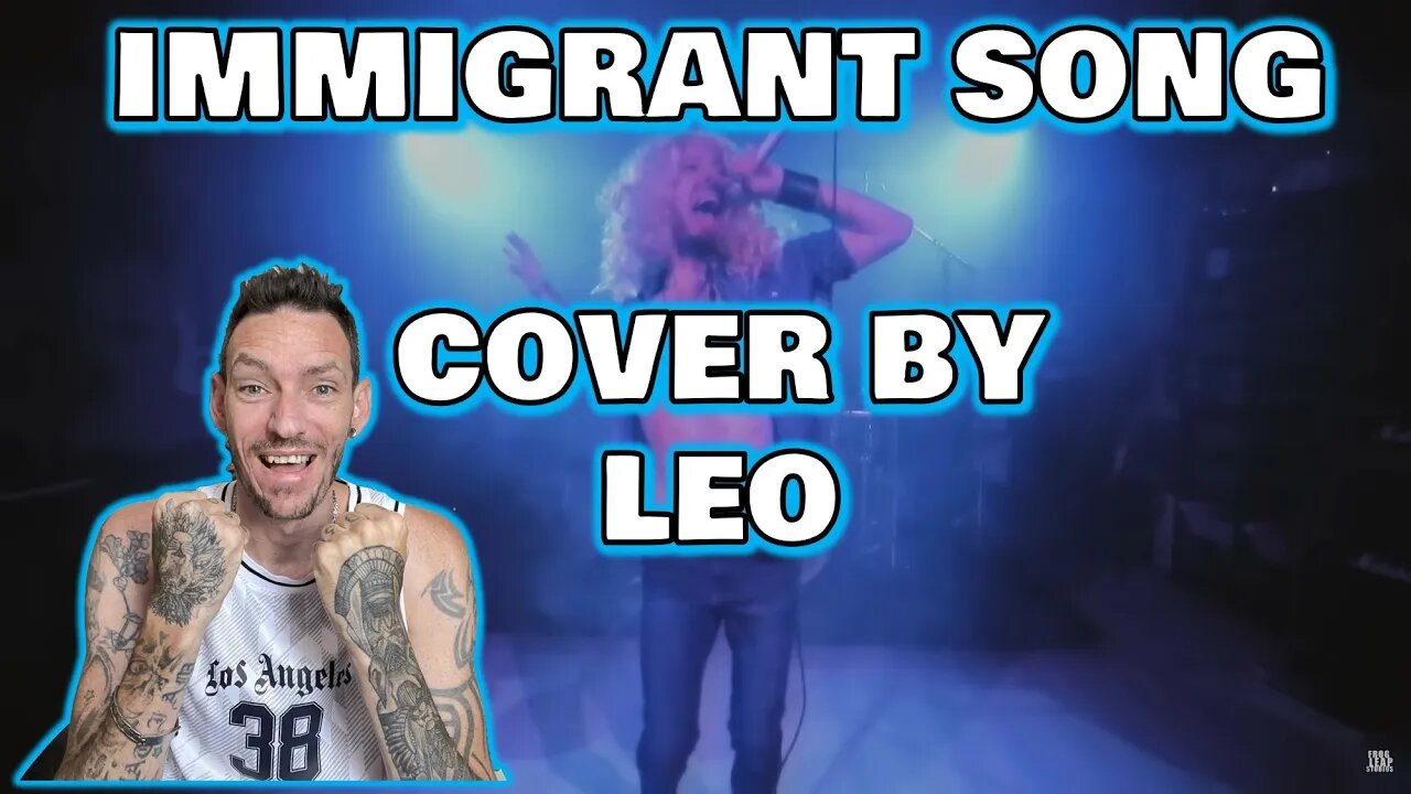 HE DONE IT AGAIN!!! Led Zeppelin Immigrant song cover by Leo Moracchioli (REACTION)