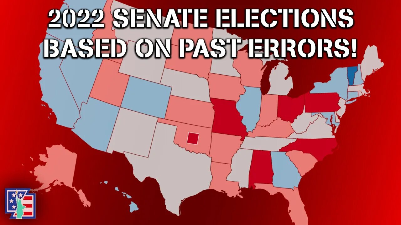 2022 Senate Elections BASED ON PAST POLLING!