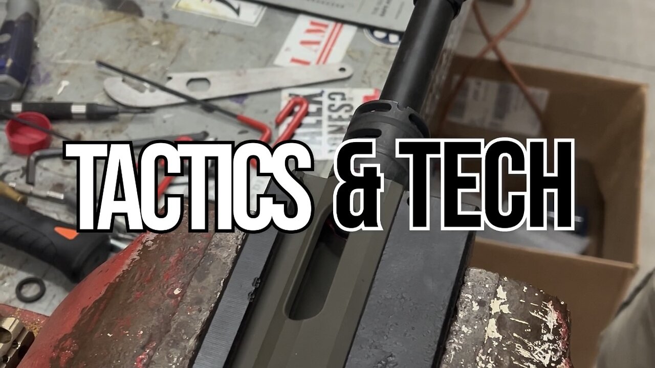 Hand guard installation on Tactics & Tech is first up!
