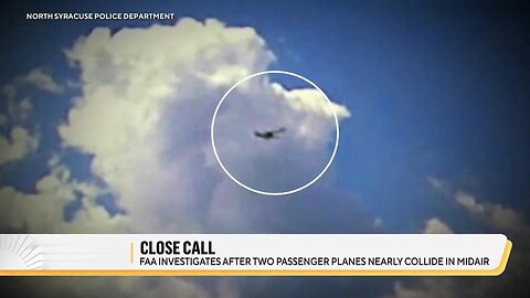 One Mile Apart: 2 Airplanes Nearly Crash Into Each Other