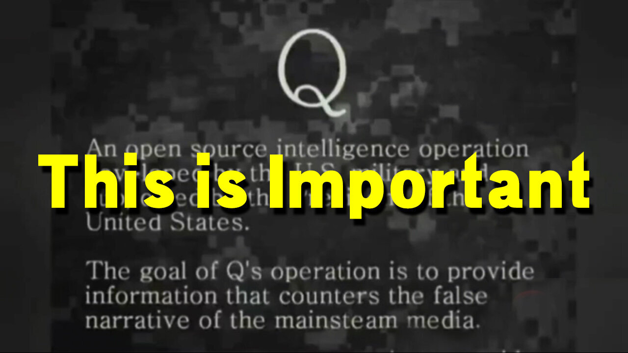 Q+ Trump: Military is The Only Way ~ This is Important