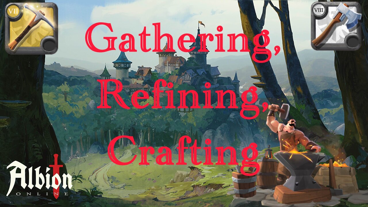 [Albion Online] Gathering, Refining, and Crafting
